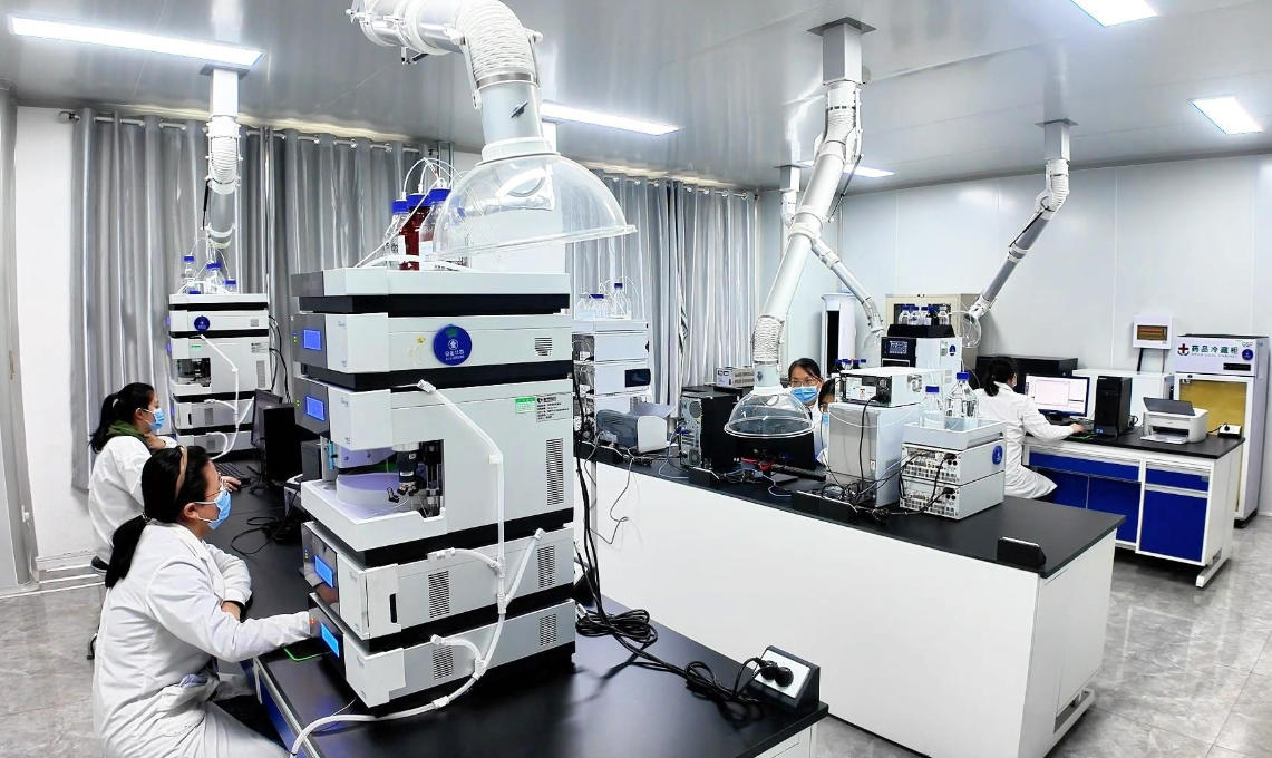 鑫煜制藥檢驗(yàn)中心。受訪企業(yè)供圖