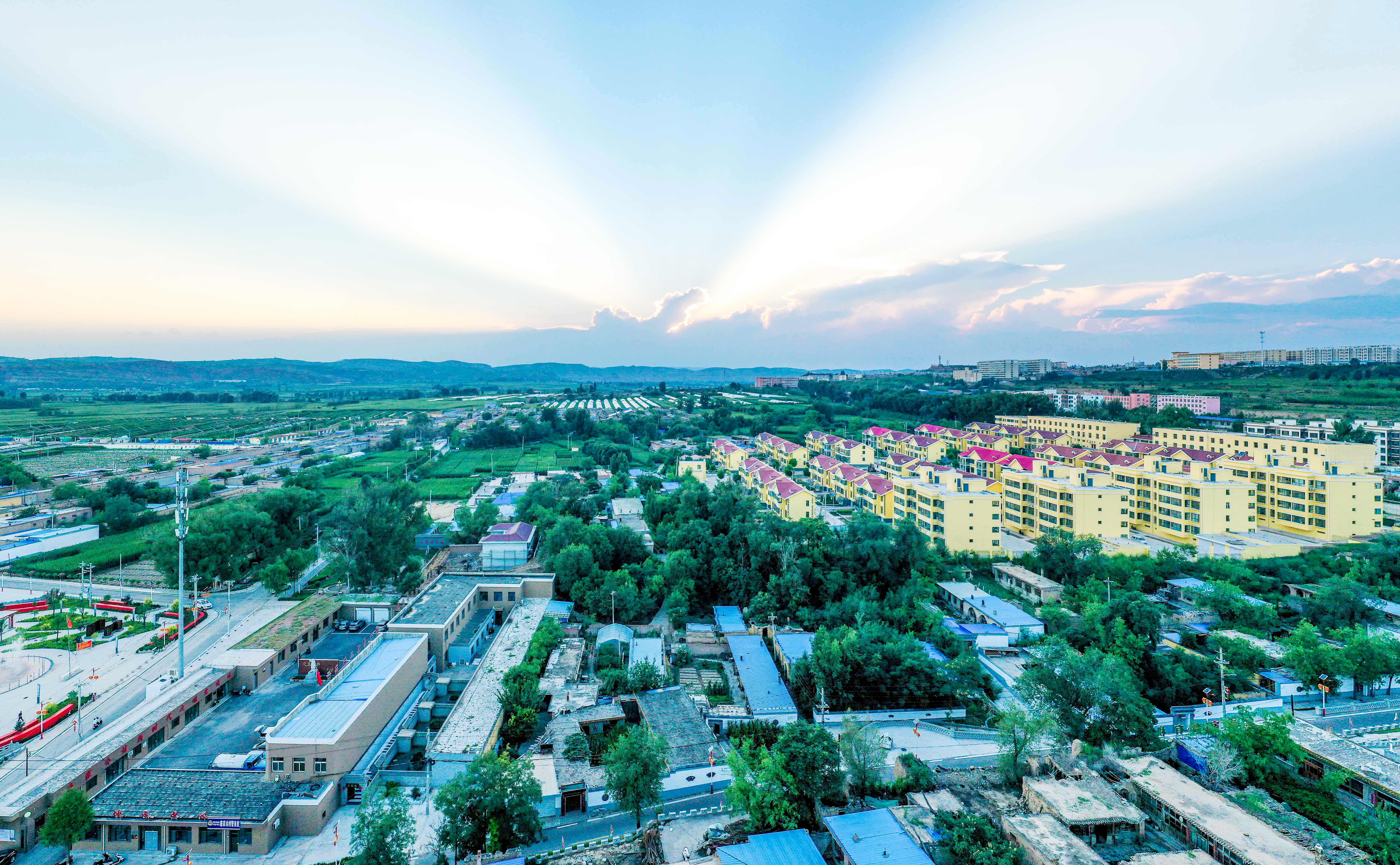 黃河岸邊的美麗村莊——唐家會村。